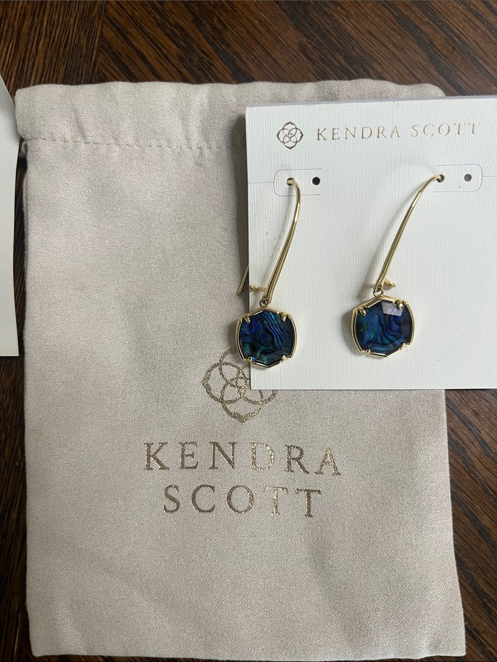 EUC Kendra Scott Lee drop earrings